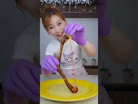 줄넘기 젤리로 오디세우스 활만들기🤩 #청담언니 #요리하는메이크업아티스트