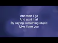 Download Lagu Something Stupid  - Robbie Williams (Lyrics)
