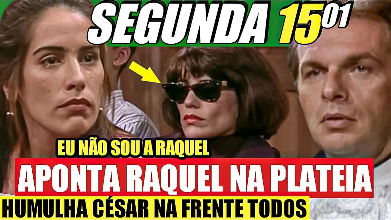 MULHERES DE AREIA Capítulo de hoje SEGUNDA 15/01 - Resumo da novela mulheres de areia hoje