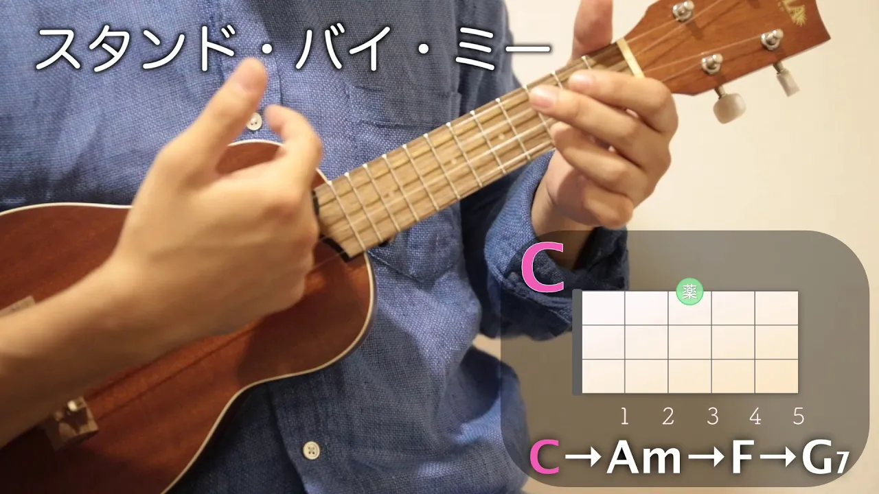 【ウクレレ】C→Am→F→G7で弾ける、二つの名曲 【ウクレレ】C→Am→F→G7で弾ける、二つの名曲