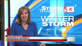 WOWK 13 News Winter Storm Coverage - Saturday