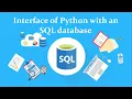 Interface of Python with SQL part-1 DDL Statements from Python Class 12 CBSE Computer Science