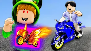 UDAJE NOOBKA a potem UŻYŁEM NAJLEPSZEGO ROWERU ZA 9999999 ZŁ w Roblox!