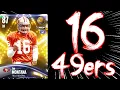 87 OVR JOE MONTANA On The 49ers Theme Team Madden 27 Gameplay