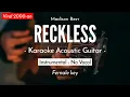 Download Lagu Reckless - Madison Beer Karaoke Female Key Acoustic