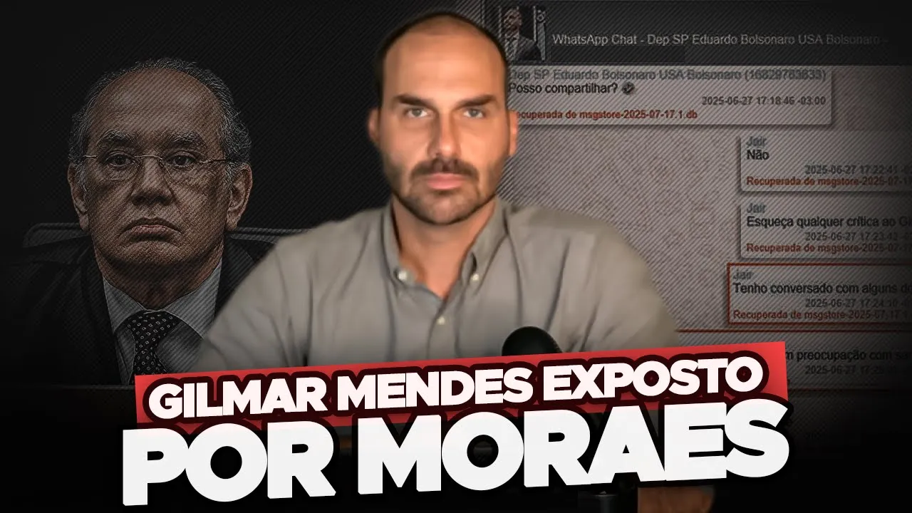 Moraes expõe conversas de bastidores que implicam Gilmar Mendes