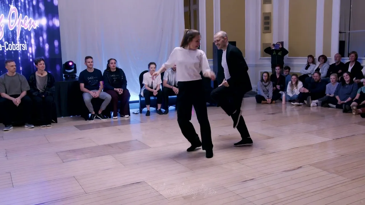 Steve Hall & Maina Villa-Cobarsi - 4th place Strictly Open Finals - Midland Swing Open 2024