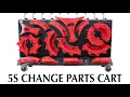 5S Change Parts Cart - Custom Made Change Part Storage Solutions