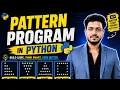 Pattern Programs in Python Complete Tutorial with Easy Examples Python for Beginners