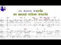 Peabo Bryson-Why goodbye karaoke sheet music,MR for players,chord,chorus,Lyrics add(Ye karaoke)