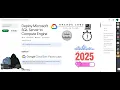 NEW2025 Deploy Microsoft SQL Server to Compute Engine