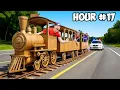 Download Lagu Driving 100 Hours In A Cardboard Train!