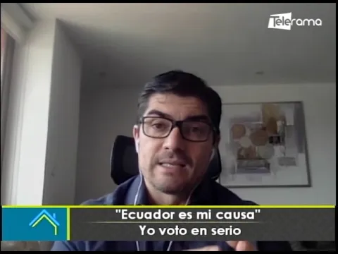 Ecuador es mi causa Yo voto en serio