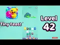 Tiny Feast Level 42 Walkthrough Satisfying Gameplay MiniBoss