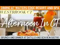 Waters Edge Westbrook Restaurants Brunch at Datillo and dinner at Seaview Bistro