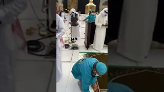 مكان صلاة الإمام الحرم  مكان صلاة الإمام الحرم