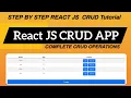 React JS CRUD Application React JS Tutorial React Hooks