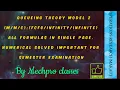 Queueing theory Lec 6 model 2 C INFINITY problem Multiple server