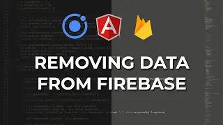 Firebase Remove Data Article Posting App Part 6 Ionic Tutorials