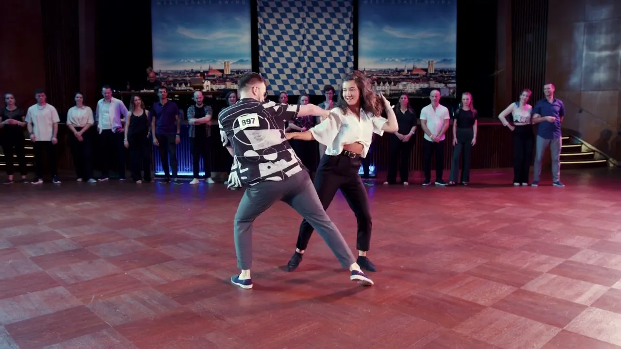 Łukasz Łukaszewicz & Jasmin Klee - Advanced Jack&Jill Finals - Bavarian Open 2023
