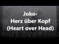 Joris- Herz über Kopf (English Lyrics)