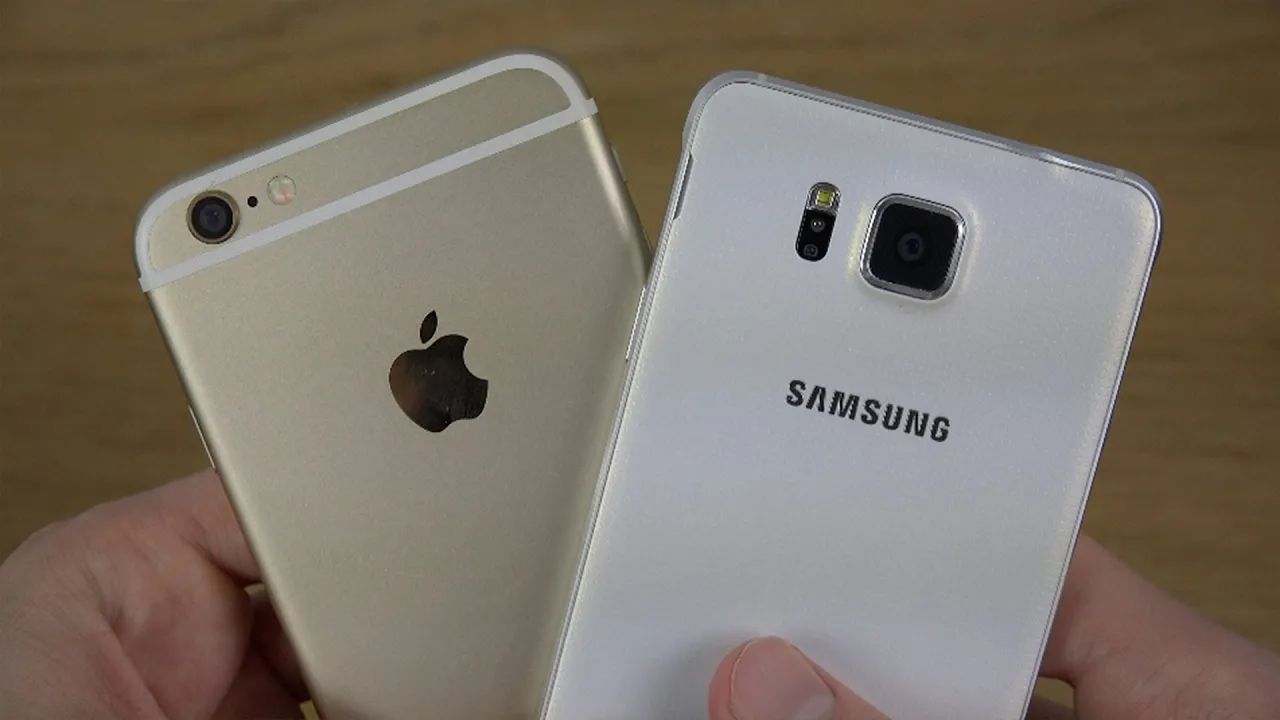 GTA San Andreas Samsung Galaxy Alpha vs. iPhone 5S iOS 8 GM Gameplay Review