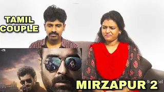 mirzapur 2 trailer reaction roselin mejel tamil couple reaction prime video