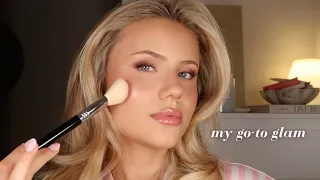 my updated go-to glam 🎀