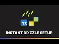 AI Builds Drizzle ORM App in Less Than 30 Seconds