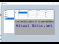 Visual Basic NET Fill datagridview from database depend on checkedlistbox checked items in VB NET