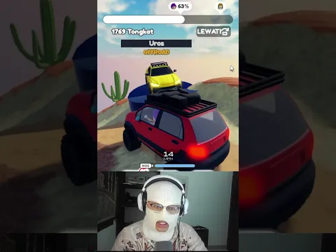 rumi mendaki pake mobil jelek kasiann #roblox #robloxshorts