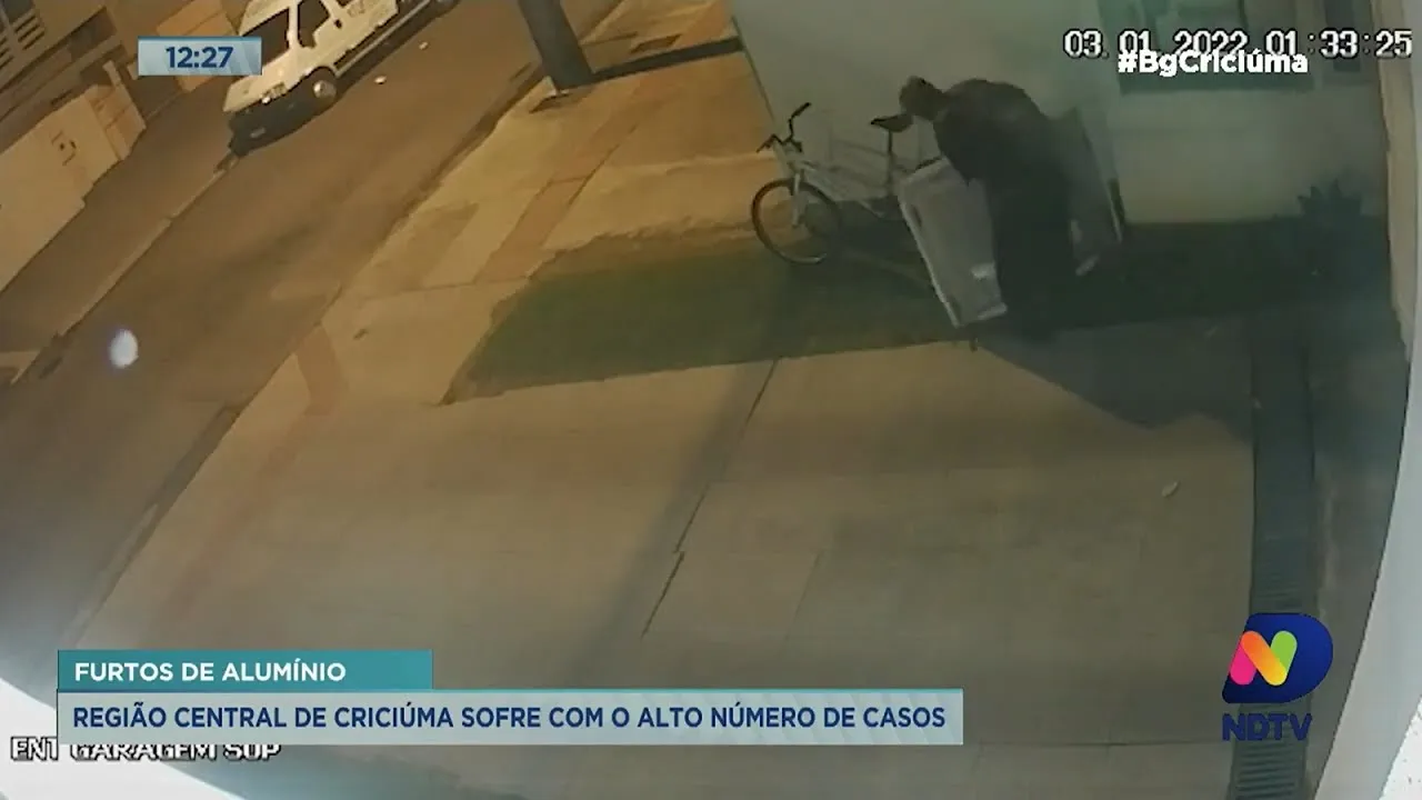 Síndicos da área central de Criciúma se mobilizam contra os furtos de alumínio