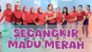 senam kreasi secangkir madu merah dj secangkir madu merah saburia choreo by neng vita