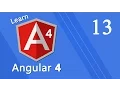 Angular 4 Tutorial - Services