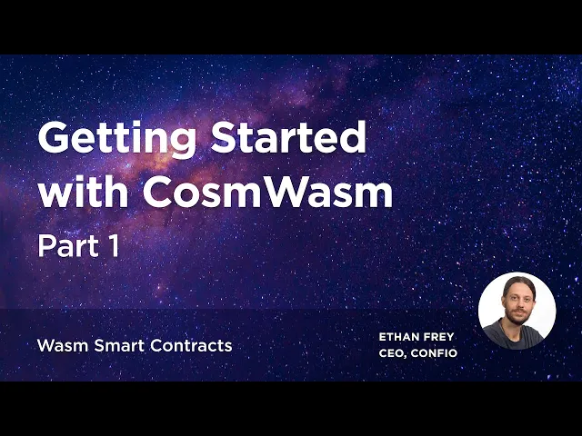 CosmWasm - Editing a Smart Contract Tutorial Part 1