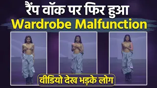Bench Fashion Week 2026 Model Wardrobe Malfunction Viral Public Angry Reaction