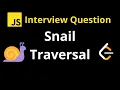 2624 Snail Traversal - Leetcode Solution