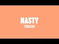 Download Lagu Tinashe - Nasty (Lyrics)