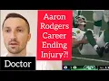 Aaron Rodgers Injury CAREER ENDING Doctor Explains Achilles Injury
