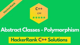 HackerRank Abstract Classes - Polymorphism problem solution in C C problems solutions