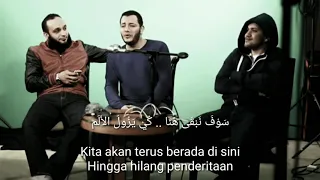 saufa nabqa huna rami mohammed lirik dan terjemah bahasa indonesia