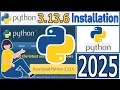 How to Install Python 3 13 6 on Windows 2025 Update Python Programming Tutorial with Demo