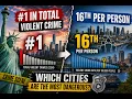New York Is in Total Violent Crime but 16th per Person