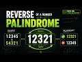 Reverse a Number Check Palindrome Number Problems DSA in Tamil