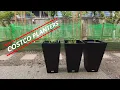 Unboxing Setting Up My New Costco Planters