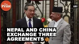 Nepal And China Exchange Three Agreements Following Bilateral Talks 