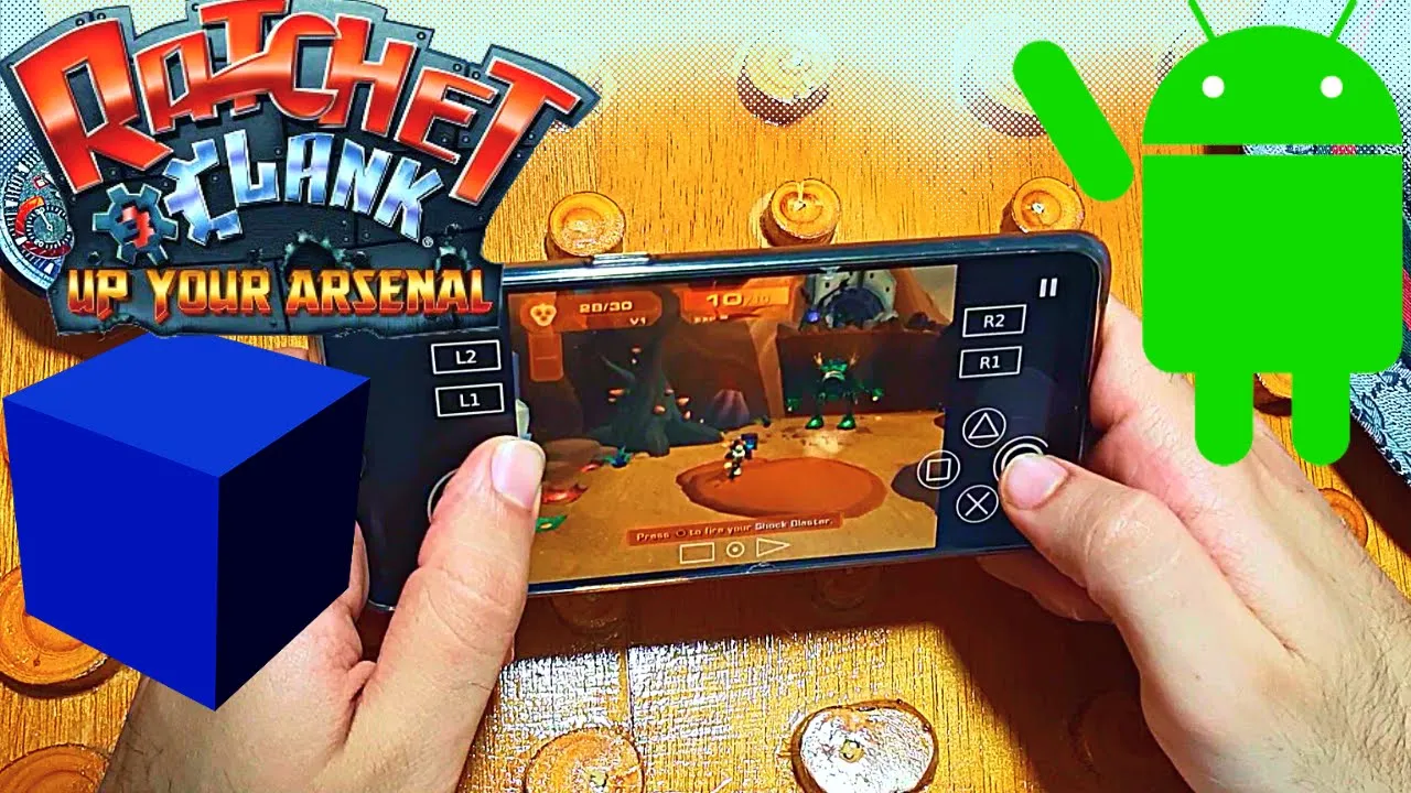 Ratchet And Clank 3: Up Your Arsenal 2022 on Android - Gameplay PS2 Emulator - Aether SX2