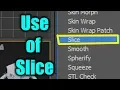 Use of Slice Modifier in 3DsMax