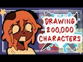 DRAWING OTHER PEOPLES OCS Artfight 2024 commentary