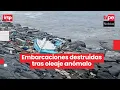 Download Lagu Chimbote: embarcaciones pesqueras quedaron varadas por oleaje